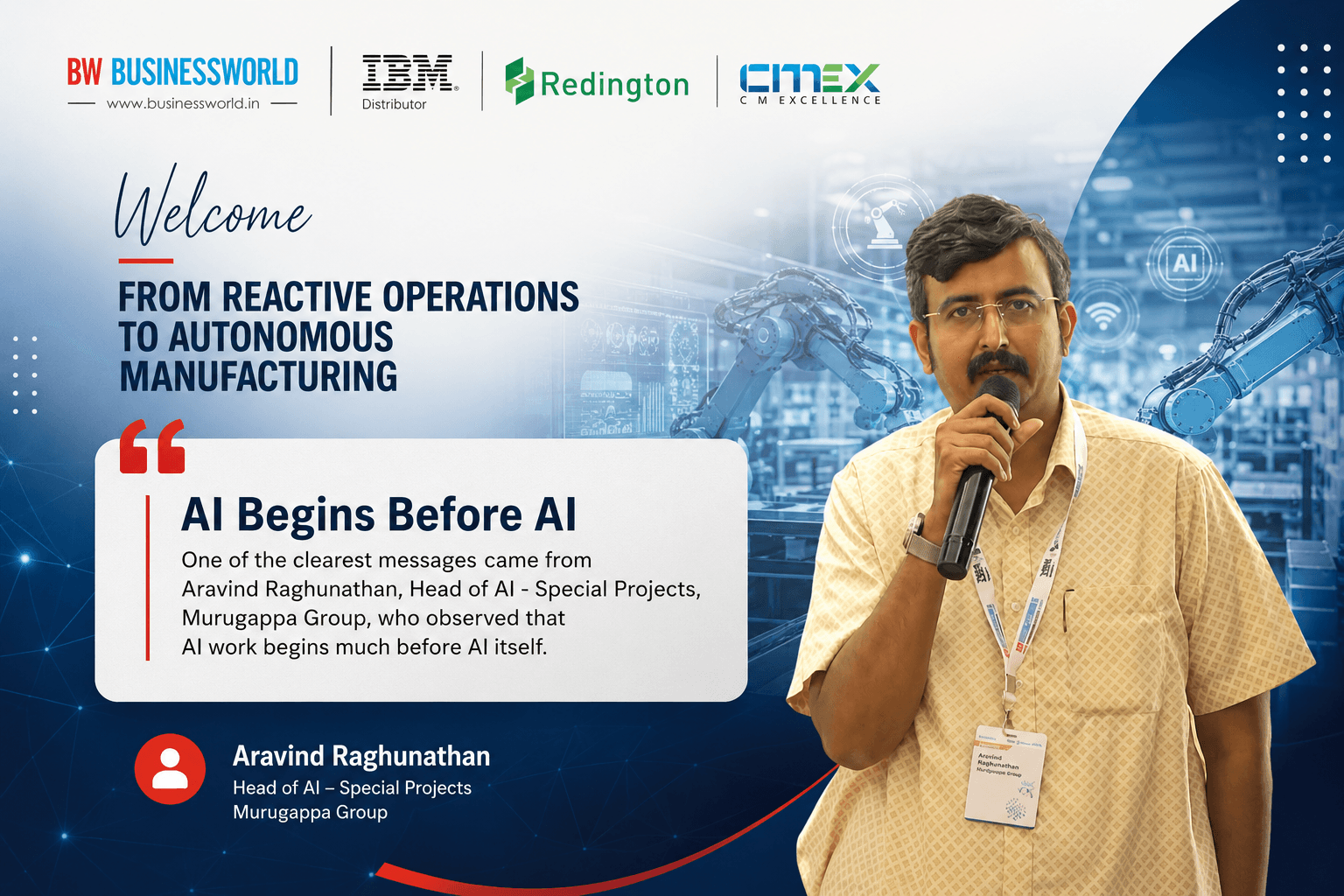 AI Begins Before AI: What I Told the BusinessWorld Manufacturing Roundtable