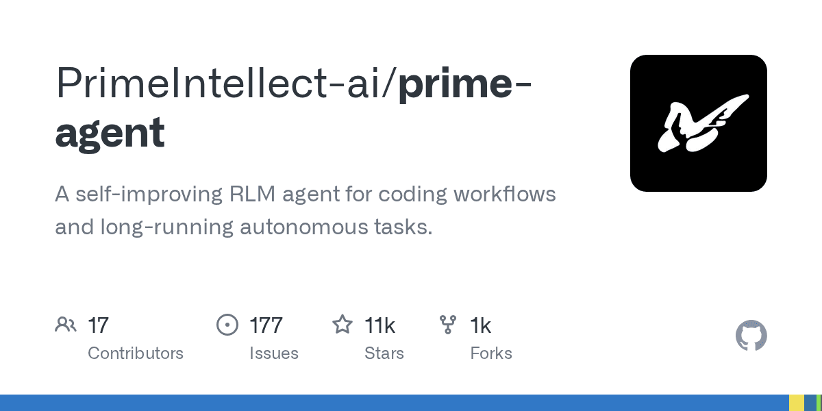 Prime Agent Puts the Coding Agent Inside a Python REPL