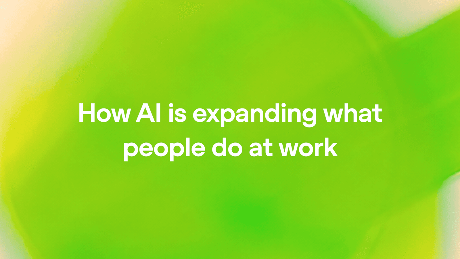 Your Job Description Is Already Out of Date